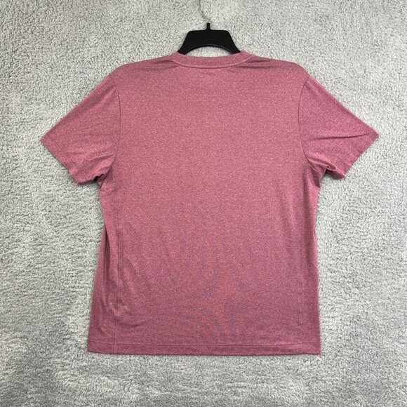 Untuckit T Shirt Mend Medium Light Red Performance Athletic Comfort Tee - Picture 2 of 16